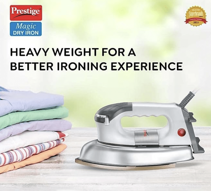 Prestige Magic Dry Iron – PDI 06, Silver