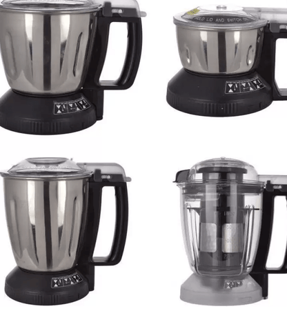 Panasonic MX-AC400 Silver -4-Jar Super Mixer Grinder 550W