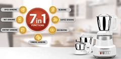 Panasonic MX-AV325MS 600W Mixer Grinder, Silver-2