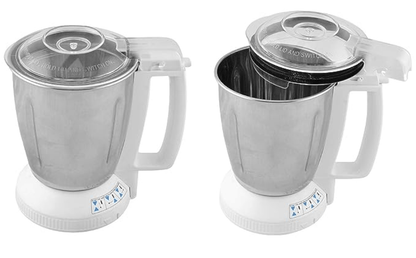 Panasonic MX-AC300S-H 550-Watt 3-Jar Super Mixer Grinder (Grey)