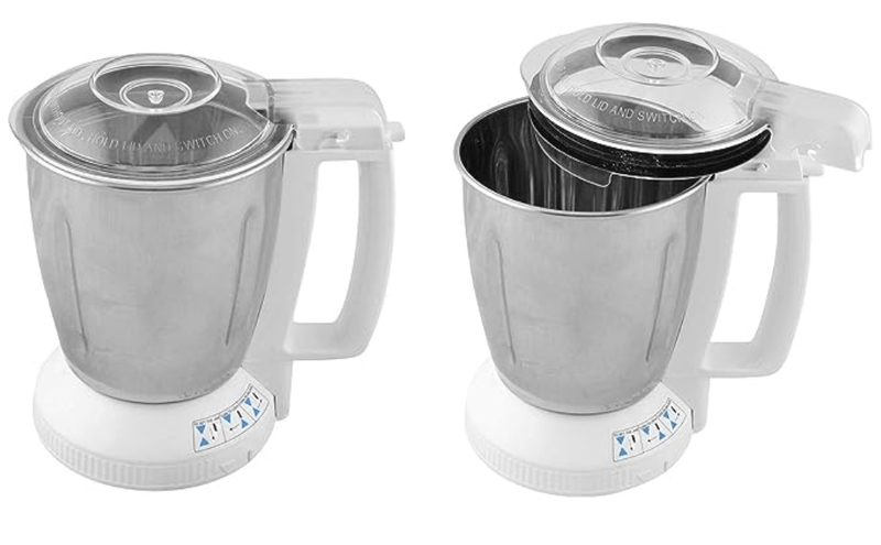 Panasonic MX-AC300S-H 550-Watt 3-Jar Super Mixer Grinder (Grey)-3