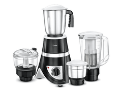 Prestige 750 Watts GEN-Z All Purpose Juicer Mixer Grinder with 4 Jars (1500 ml, 1500 ml, 500 ml)|Kneading,Chopping,Juicer,Grinder Jars|2 years warranty|(Black)-1