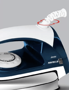 HAVELLS Insta 600 W Dry Iron  (Royal Blue)-2