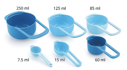 Rena Germany - Measuring Cups and Spoons for Baking - Baking Tools - Measuring Cups Set - Tablespoon Measuring Set - Cake Tools
