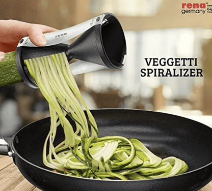 Rena Germany Plastic Vegiti Spiralizer, Silver