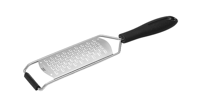 Rena Germany - Premium Etched Ribbon Grater - Razor Sharp - Stainless Steel - Ideal for Cheese/Lemon/Ginger/Garlic/Vegetables/Fruits - Length 13.5 Cm
