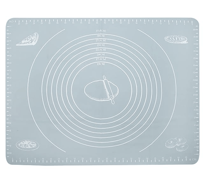 Rena Germany Silicone Baking Mat - Non Stick Heat Resistant - Dough Kneading Reusable Mat with Measurement - Kitchen Platform Sheet