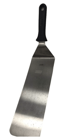 RENA- Metal Spatula Set of 1 Griddle Spatula spatulas Griddle Scraper and Pancake Flipper or Hamburger Turner Stainless Steel Utensil Great for BBQ Grill Flat Top-2