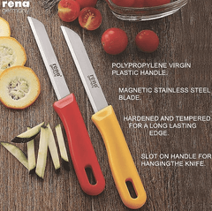 rena germany Steel, Plastic Knife Set (Pack of 5)-3