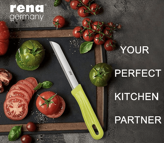 rena germany Steel, Plastic Knife Set (Pack of 5)