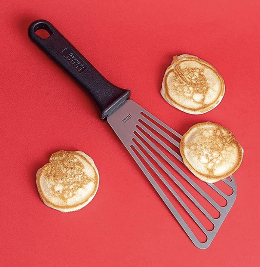 Rena Germany Flexible Slotted Turner/Flipper Spatula - Stainless Steel Non Stick Turning/Flipping Spatula