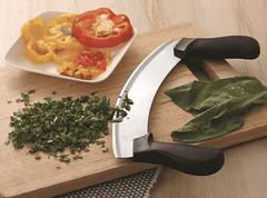 Rena Germany - Mincing Knife Pizza Cutter (Stainless Steel)-1