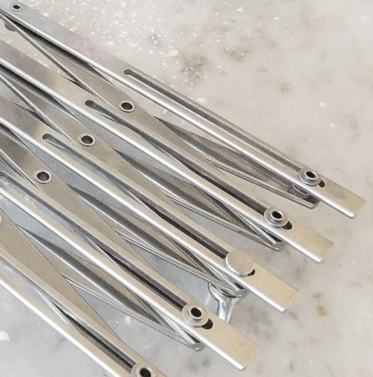 Wheel Dough Cutter - Kaju Katli/Pastry Sheets/Samosa Patti/Pasta Cutter - with Expandable Divider