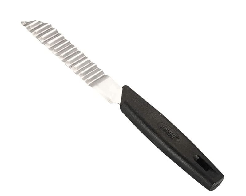 rena germany Decorating Knife for Cutting Carrots,raddish, Fruits, Cucumber,Beet,Zuchinnis Pack of 1-1