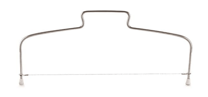 Rena Germany Cake Slicer Stainless Steel (Cum Leveller, Silver) with Adjustable Wire