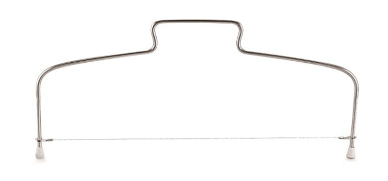 Rena Germany Cake Slicer Stainless Steel (Cum Leveller, Silver) with Adjustable Wire-1