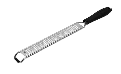 Rena Germany - Premium Etched Ribbon Grater - Razor Sharp - Stainless Steel - Ideal for Cheese/Lemon/Ginger/Garlic/Vegetables/Fruits - Length 20.5 Cm