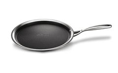 Stahl Triply Stainless Steel Non Stick Tawa | Tri Ply Dosa Tawa | Stainless Steel Scratch Resistant Dosa Tawa with Induction Base | Hybrid 6928, Dia 28 cm-2