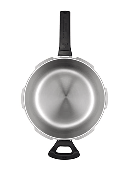 Stahl Triply Stainless Steel Pressure Cooker 3 Litre Outer Lid | Broad Pressure Cooker | Triply Cooker With Gas & Induction Base | Safe & Long Lasting Steel Cooker | Xpress Cooker 9253