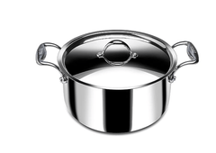 Stahl Triply Stainless Steel Sauce Pot with Lid | Stainless Steel Casserole | Tri Ply Biryani Pot wi-2
