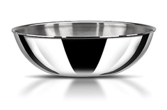 Stahl Triply Stainless Steel Artisan Tasla Without lid, 4624, 24cm, 1-Piece, Silver-1