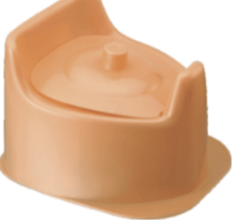 Baby potty with lid -1