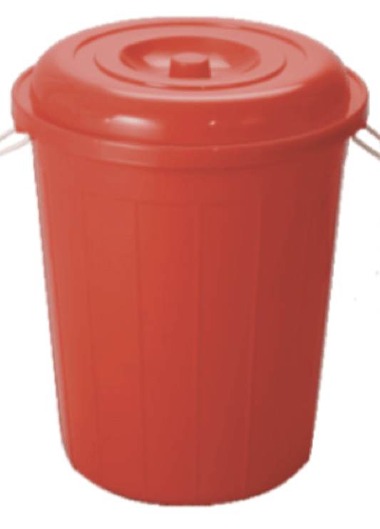 Storage bucket with lid 120ltr
