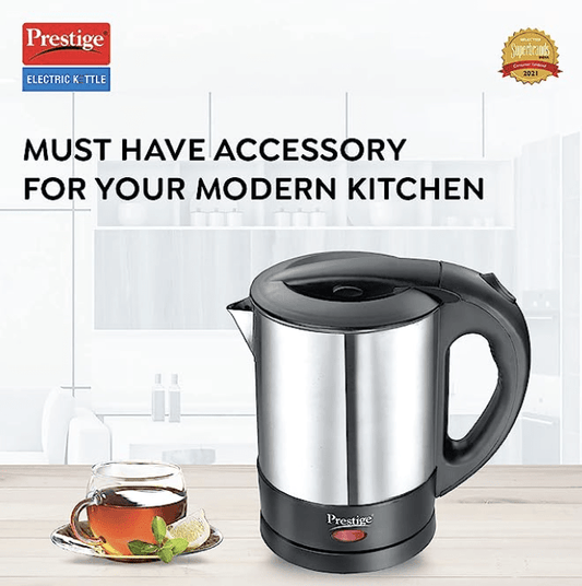 Prestige Electric Kettle Pkss (1350 Watts) 1.0Ltr-Stainless Steel,1 Liter