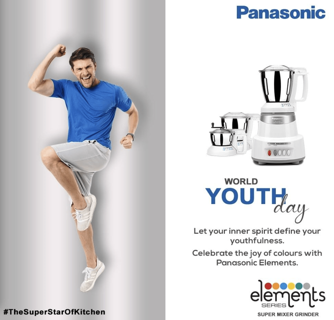 Panasonic MX-AV325MS 600W Mixer Grinder, Silver