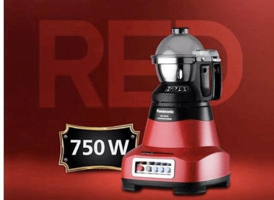 Panasonic MX-AE 475 Red 750 watts Mixer grinder-2