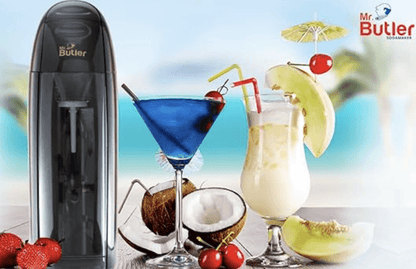 மிஸ்டர் சோடாமேக்கர் பிளாக்: வீட்டிலேயே சுவையான சோடாக்களை உருவாக்குங்கள்! மிஸ்டர் பட்லர்