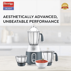 Prestige Delight Mixer Grinder 750 W (With 3 Stainless Steel Jars)-2
