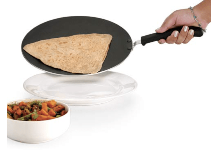 PREMIER Aluminium Non Stick Supreme Concave Tawa - 24cm -3