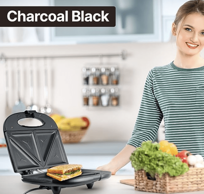 Prestige PSMFB 800 W Sandwich Toaster with sandwich plates|Makes multi-layered sandwiches|Black|1 year warranty-5