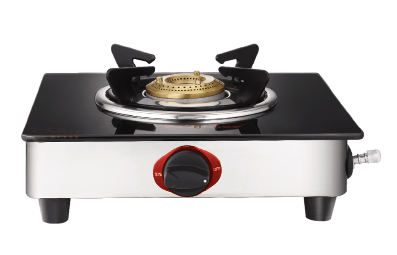 Premier Trendy Black Glass Top LPG Stove Single Burner Manual-2