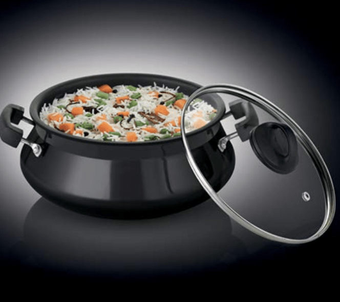 Premier Hard Anodised Aluminium Trendy Black Handi Mini