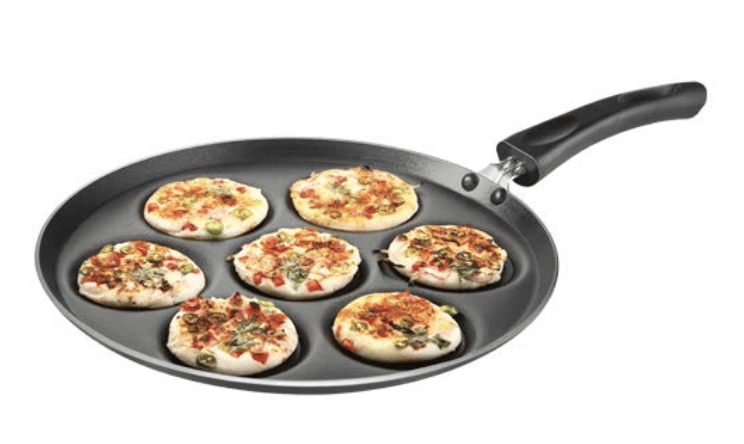 PREMIER Non Stick Aluminium Omini Uthappam Tawa, 28cm, 019622