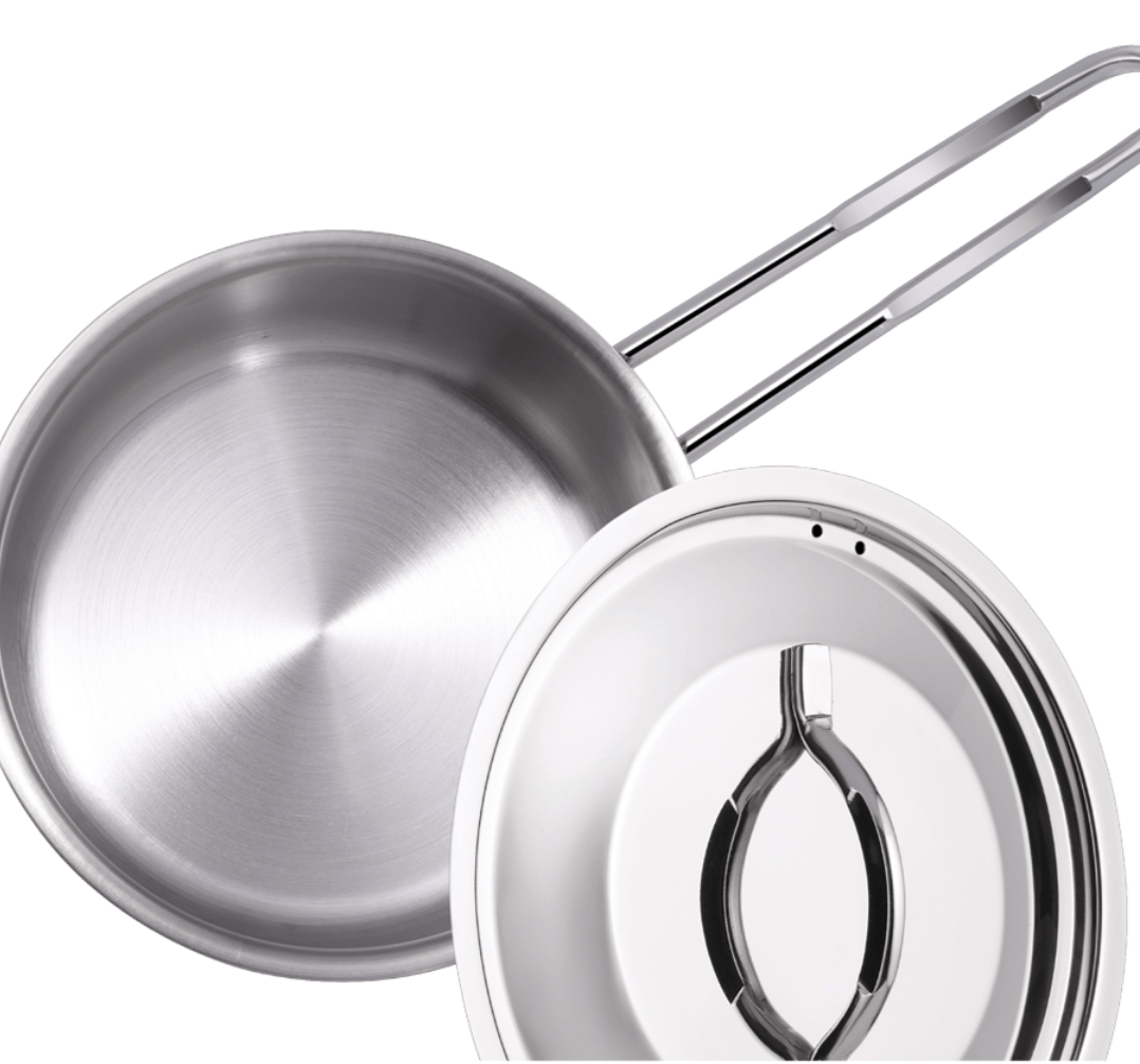 Premier 3-ply Clad Stainless Steel Sauce Pan TPS-16/18
