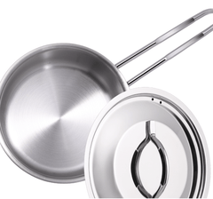 Premier 3-ply Clad Stainless Steel Sauce Pan TPS-16/18-2