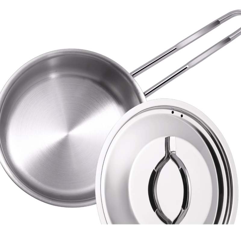 Premier 3-ply Clad Stainless Steel Sauce Pan TPS-16/18-2