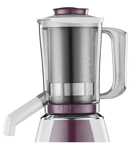 Preethi Taurus MGA 217 750-Watt Mixer Grinder with 4 Jars (White/Dark Violet)