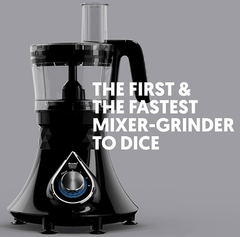 Preethi Zodiac Cosmo Mixer Grinder+ Food Processor I 750 Watt I 2yr Guarantee & Lifelong Free Service I 5 Jars (Super Extractor juicer Jar & Master Chef + Food Processor Jar), Black (MG236)-6