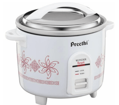 Preethi RC 321 1.80 Liters Rice Cooker, White-2