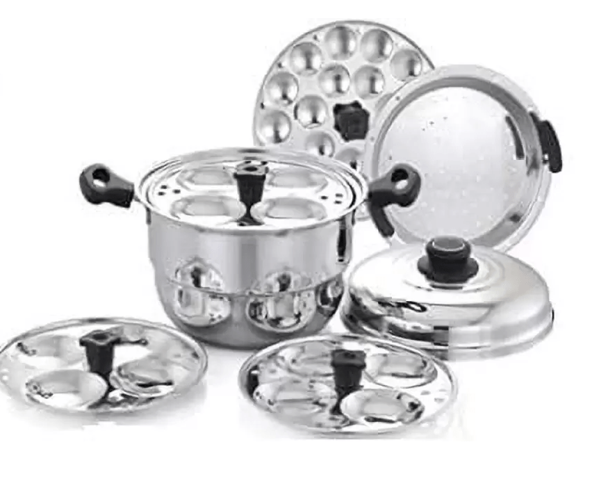 Praylady Induction Idli Maker  (5 Plates , 12 Idlis )