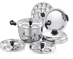 Praylady Induction Idli Maker  (5 Plates , 12 Idlis )-1