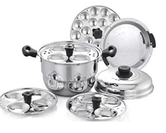 Praylady Induction Idli Maker  (5 Plates , 12 Idlis )