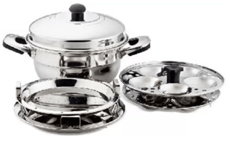 Praylady Induction Idli Maker  (3 Plates , 10 Idlis )-1