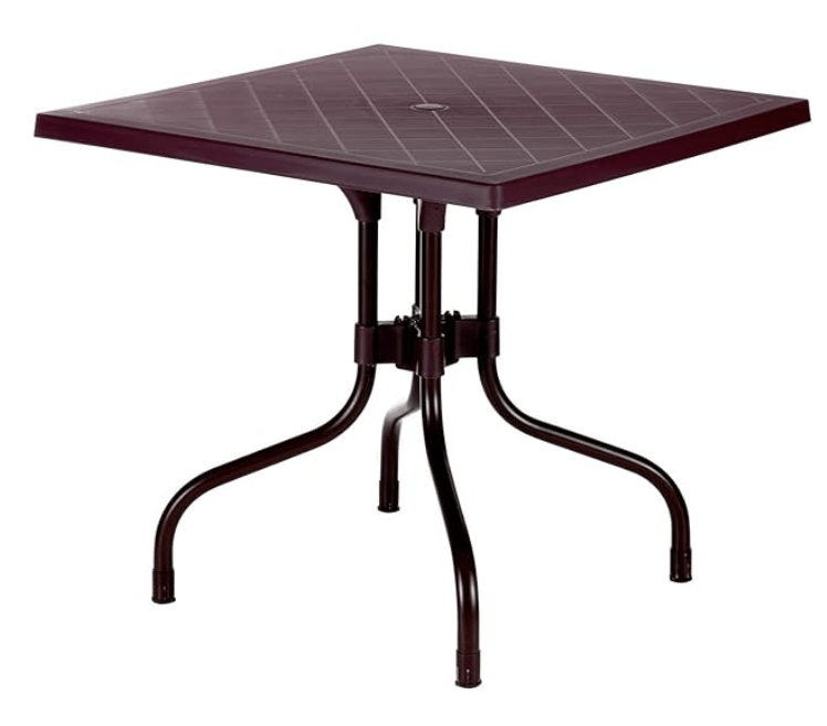 घर के लिए सुप्रीम ऑलिव 4 सीटर प्लास्टिक डाइनिंग टेबल 