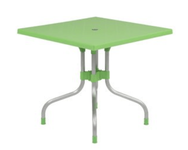 घर के लिए सुप्रीम ऑलिव 4 सीटर प्लास्टिक डाइनिंग टेबल 