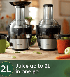 Philips Viva Collection HR1863/20 2-Litre Juicer (Black/Silver), 800 W-3